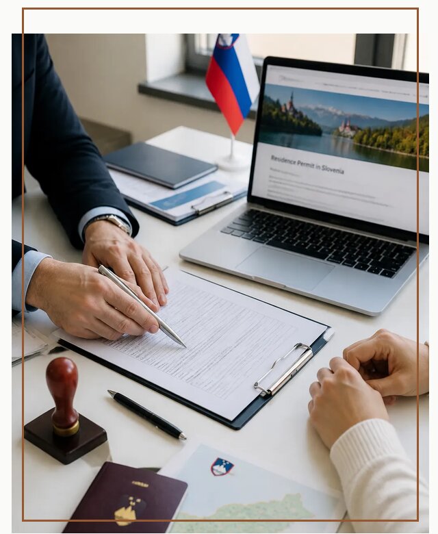 Оформление вида на жительство в Словении под ключ в Россоши